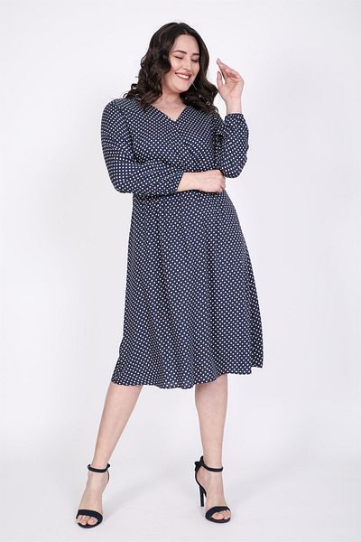 MYLİNE Rochie înfășurată cu talie elastică