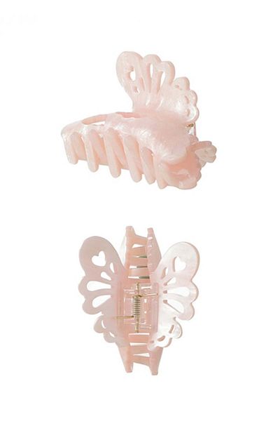 Miniso Medium Hollow Butterfly Acrylic Hair Clip - 1 Piece