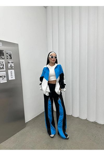 Gofeel Λεπτομέρεια με φερμουάρ Unisex Oversize Φούτερ