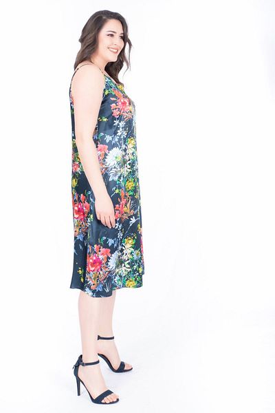 MYLİNE Rochie din satin cu bretele din frânghie