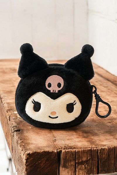 MakeWell Children's Wallet Kuromi Hello Kity My Melody Pampampurin Kuromi Designed Children's Wallet Bag