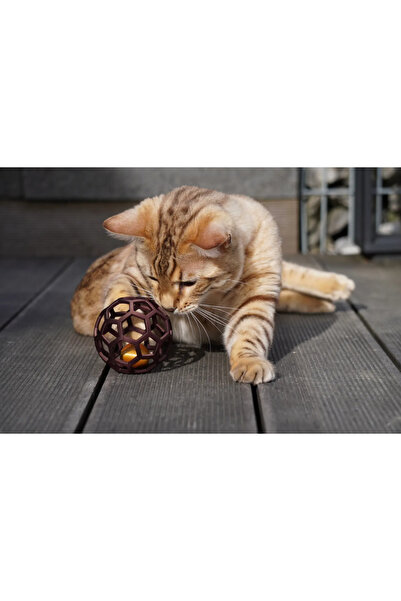 PorBig Kedi & Köpek Topu | Dikkat Çeken Top İçerisinde Küçük Top, Darbeye Day...