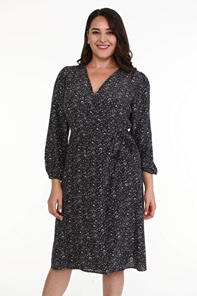 MYLİNE Anvelop Kuşak Detaylı Elbise