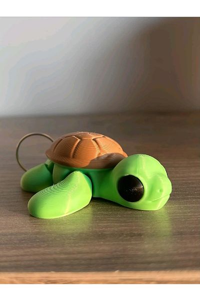 HF DESIGNER Movable Jointed Turtle Keychain