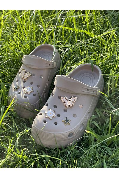Sonimix Girl's Butterfly Stone Sandals Slippers