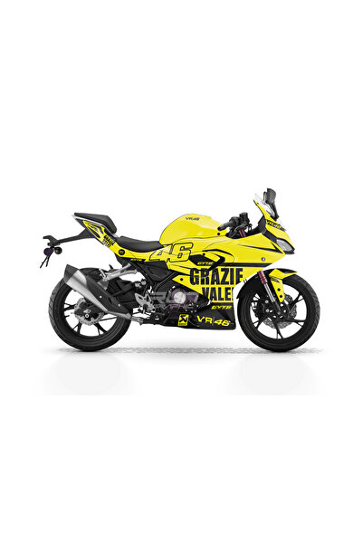 Run Grafik Shop RKS SRK 125-R GRAZİE VALE GRAPHİC KİT STİCKER SET