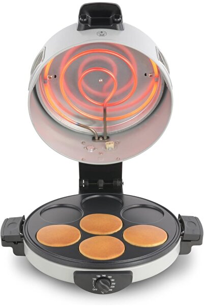 ALSAIF 1600W Electric Bread Making Machine (30cm, Light Grey)