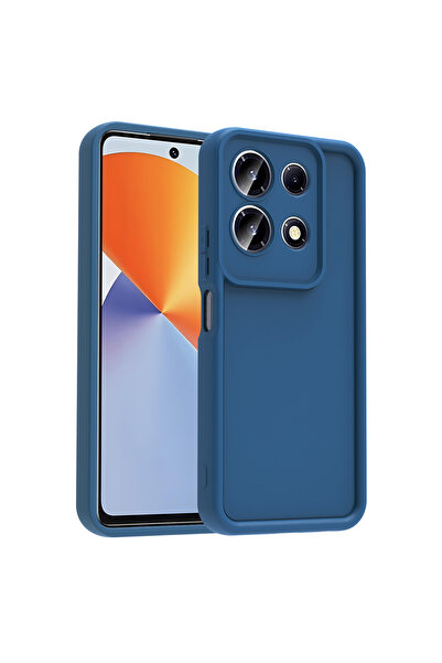 Hatreds İnfinix Note 30 4G Kılıf Kamera Korumalı Kenar Çıkıntılı Soft Renkli ...