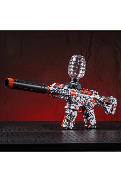 Aksh Elektrikli Jel Tabancası Oyuncaklar Su Jeli Topu Boncuk Atıcı Tüfek Taba...