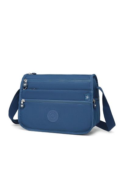 SMART BAGS Geantă de umăr Poștaș pentru femei Smart Bags 1128 Bleumarin