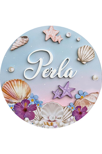 ÇUKUROVA ÜTÜ Kişiye Özel Isimlik Kapı Süsü Hoşgeldin Bebek Çocuk Odası 81