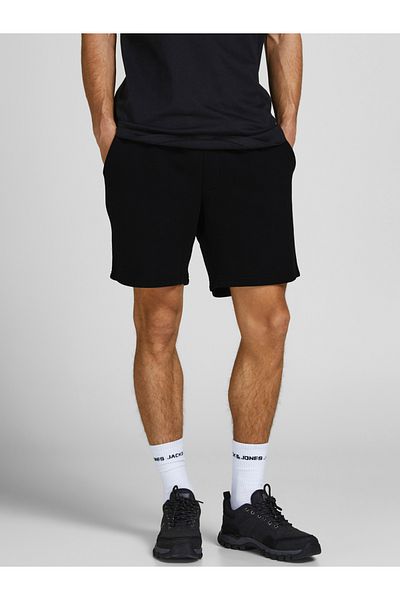 Jack & Jones Solid Mid Rise Regular Fit Shorts