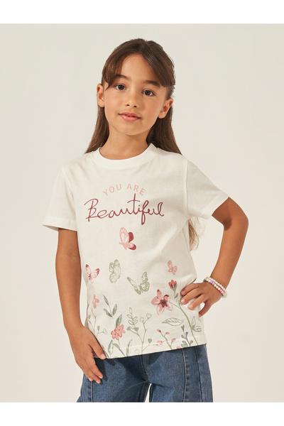 Styli Graphic Print Short Sleeve T-Shirt