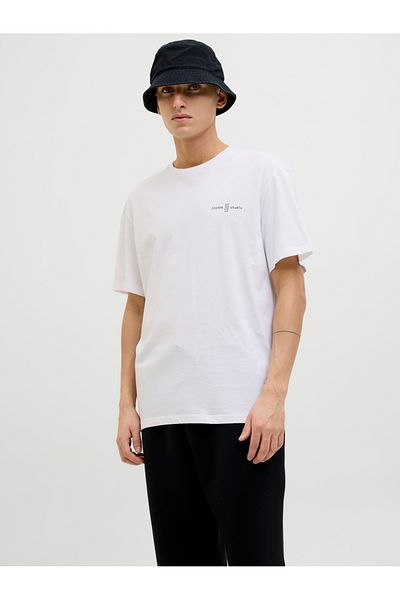 Jack & Jones Graphic Print Crew Neck T-Shirt