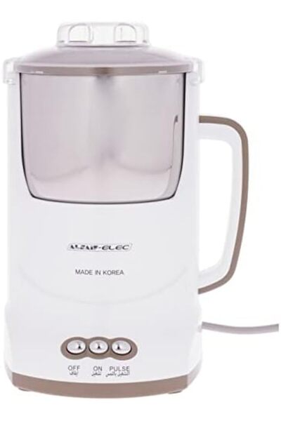 ALSAIF Electrical Coffee Grinder To Mill, Coffee, Cardamom, Nuts, Spices, 350w, White