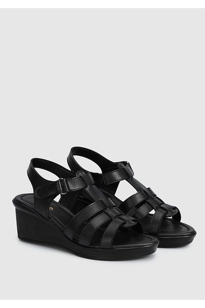 Eclipse Women's Comfort Sandals - Black