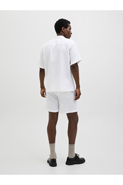 Jack & Jones Textured Regular Fit Resorts Collar Shirt