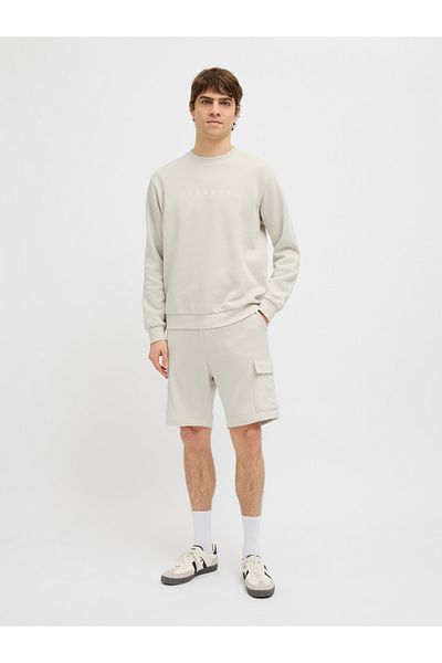 Rebel Regular Fit Cargo Shorts with Drawstring