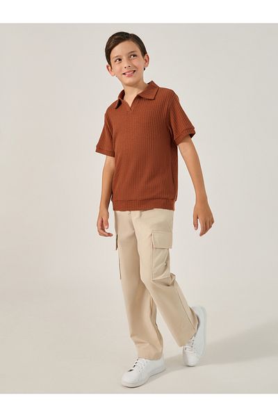 Styli Solid Pant with Cargo Pocket