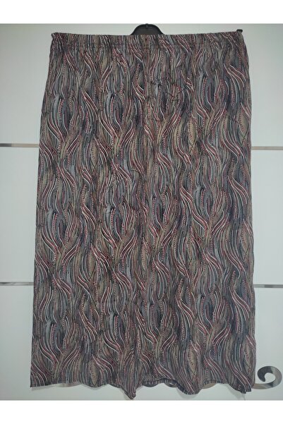 modagüven Piece Flared Elastic Waist Mother Skirt