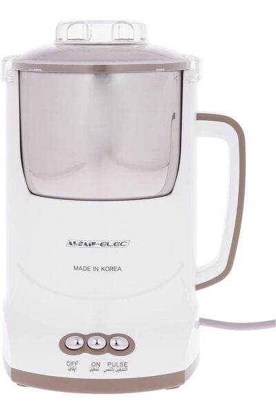 ALSAIF Electrical Coffee Grinder To Mill, Coffee, Cardamom, Nuts, Spices, 350w, White