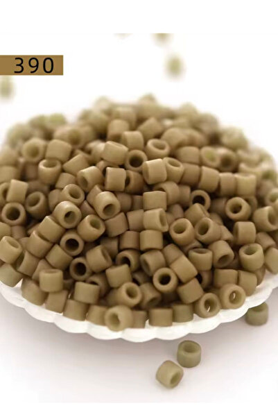 SESİKA HOBİ Mărgele originale Miyuki Delica 11/00 Nr.: 65 Verde khaki Db 390 ...