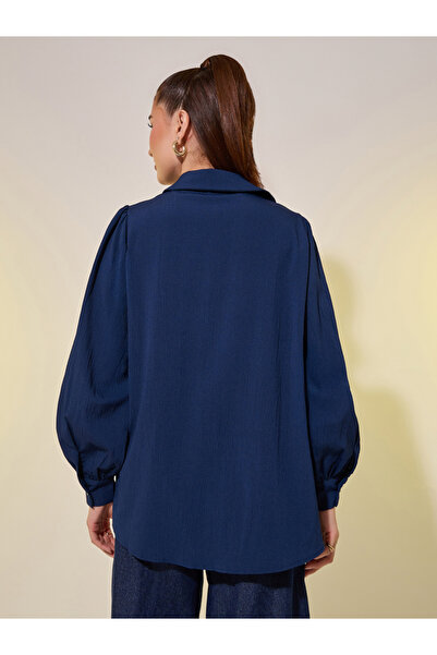 Take Two By Styli Embroidered Detail Long Sleeve Shirt