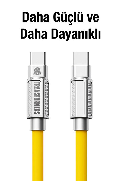 transformers TF-A11 Hızlı Şarj Data Kablosu Type-C / Type-C