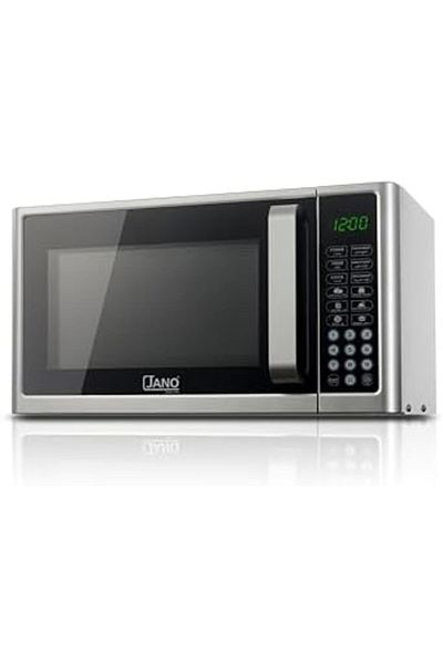 ALSAIF Electric Microwave Oven Digital, Auto Weight Cooking, 99 Minutes Timer With Bell Ring, 900w, Silver
