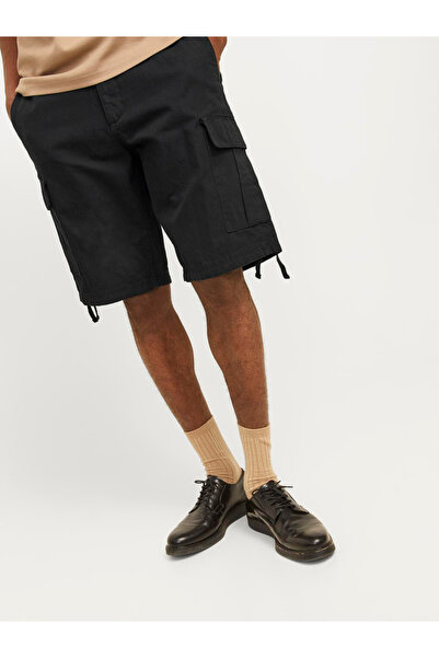 Jack & Jones Mid Rise Regular Fit Cargo Shorts