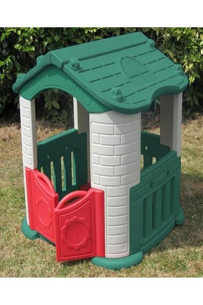 ALBADER Playhouse For Kids, Children House, Indoor & Outdoor Playset For Children 108D*108W*119H Cm