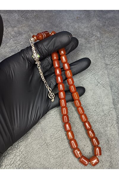 Mos Tespih Ottoman Similar High-End Clamping Amber Prayer Beads