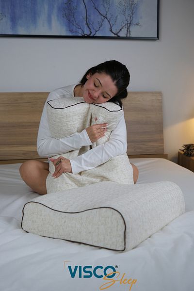 visco sleep Ανταλλακτικό κάλυμμα μαξιλαριού Θήκη Atella Φυσικό λινό