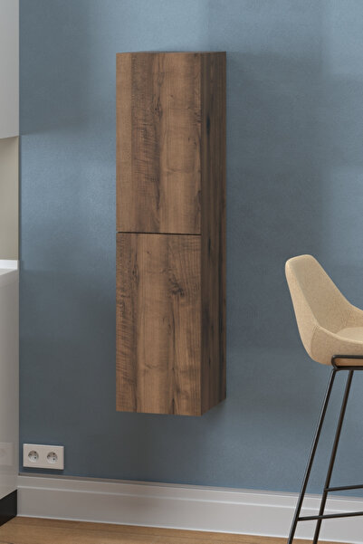 VISNES 120cm Çok Amaçlı Dolap Duvara Monte Dikey