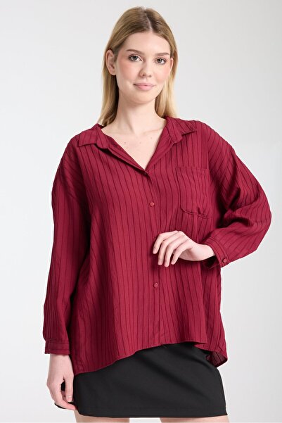 ohos Bordo model gömlek