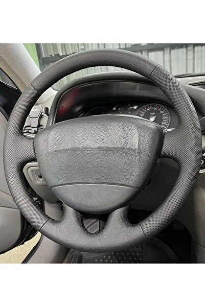 dk direksiyon Kaplamacı Laguna 2 Uyumlu Araca Özel Dikmeli Direksiyon Kılıfı(...