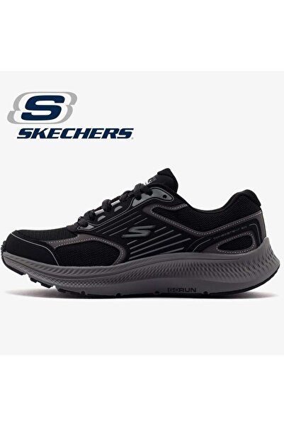 SKECHERS Go Run Consistent 2.0 220866 Erkek Koşu Ayakkabısı SİYAH-GRİ