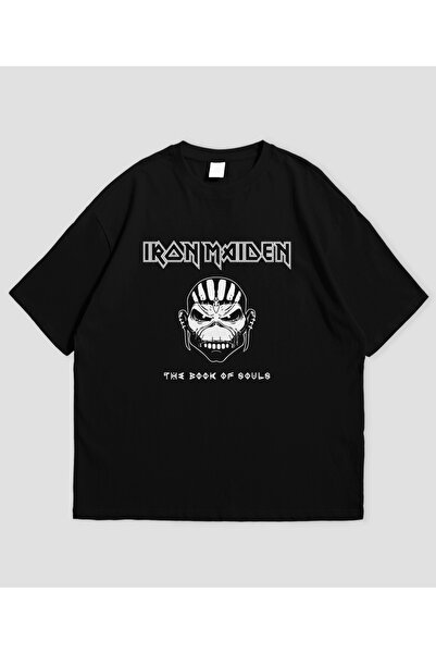 SVART WEAR Tricou oversize unisex cu design Iron Maiden