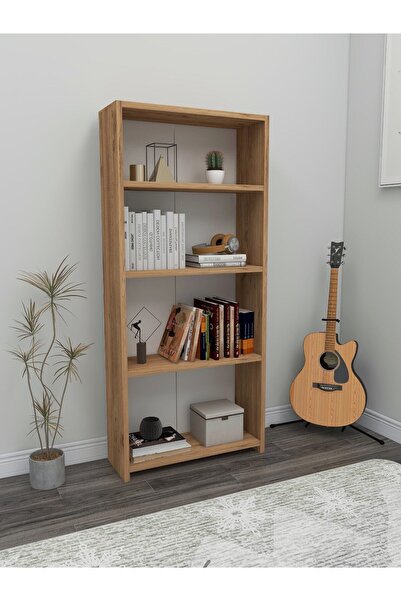 VISNES 4 Raflı Çok Amaçlı Raf ,mutfak Rafı, Kitaplık, Erzaklık, Kiler Rafı