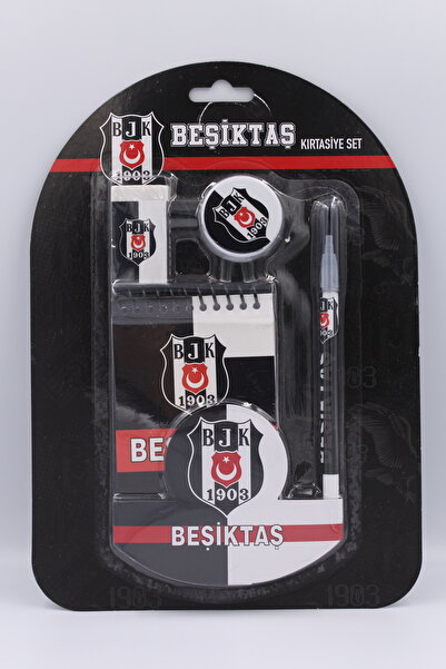 Beşiktaş BEŞİKTAŞ 3D 4 LÜ KIRTASİYE SETİ NOT DEFTERLİ