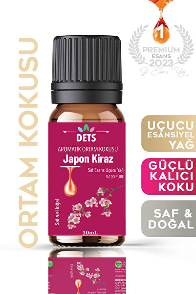 Dets Japon Kirazı Çiçeği Uçucu Yağı - Buhurdanlık, Difüzör Ve Oda Kokusu Için...