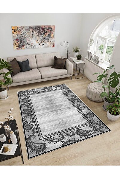 Dijidekor Shine M(8) Gri Fringeless cu bază anti-alunecare Digital cu imprime...