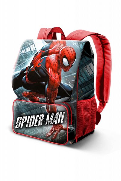 SPIDERMAN Spiderman Rain large expandable backpack
