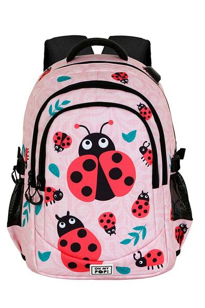 Miraculous School bag Plus Oh My Pop!, 46 x 34 x 21 cm