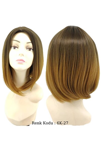 Peruk Ankara Kısa Küt Peruk Fiber Sentetik Renk Seçenekleri Mevcuttur.
