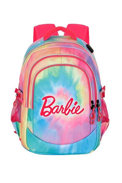 Barbie Ghiozdan scoala Plus Barbie Tie Dye, 46 x 34 x 21 cm