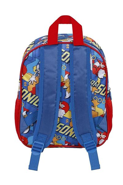 Sonic 3D Sonic Team kindergarten backpack, 32 x 26 x 11 cm