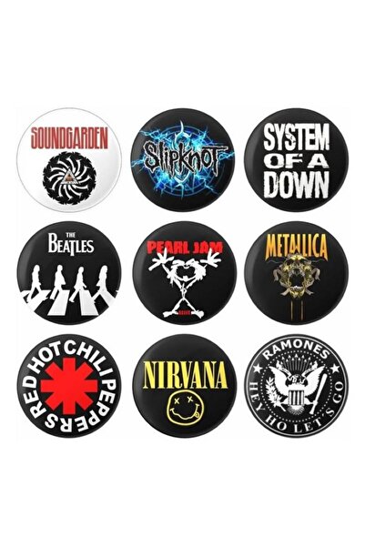 SiestaAccessories Dokuzlu Rozet Seti, Buton Rozet