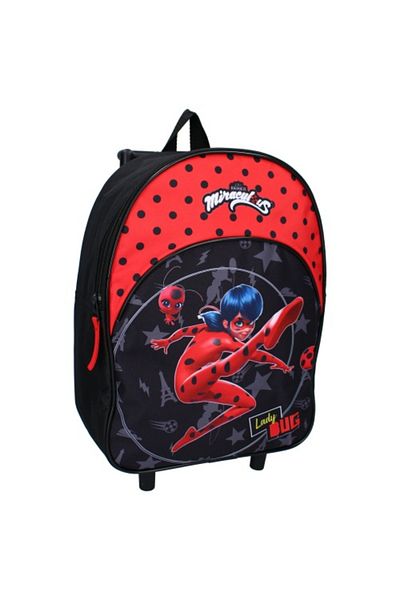 Miraculous Ghiozdan Troler Miraculous Ladybug, 33 x 25 x 10 cm