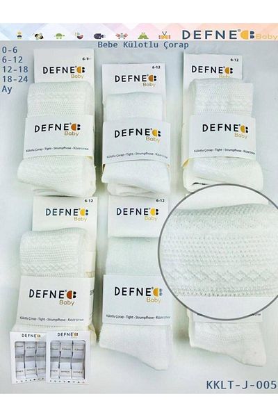 Defne Baby 3 BUCĂȚI DE CHILOȚI DE BUMBAC FETE ȘI BEBE